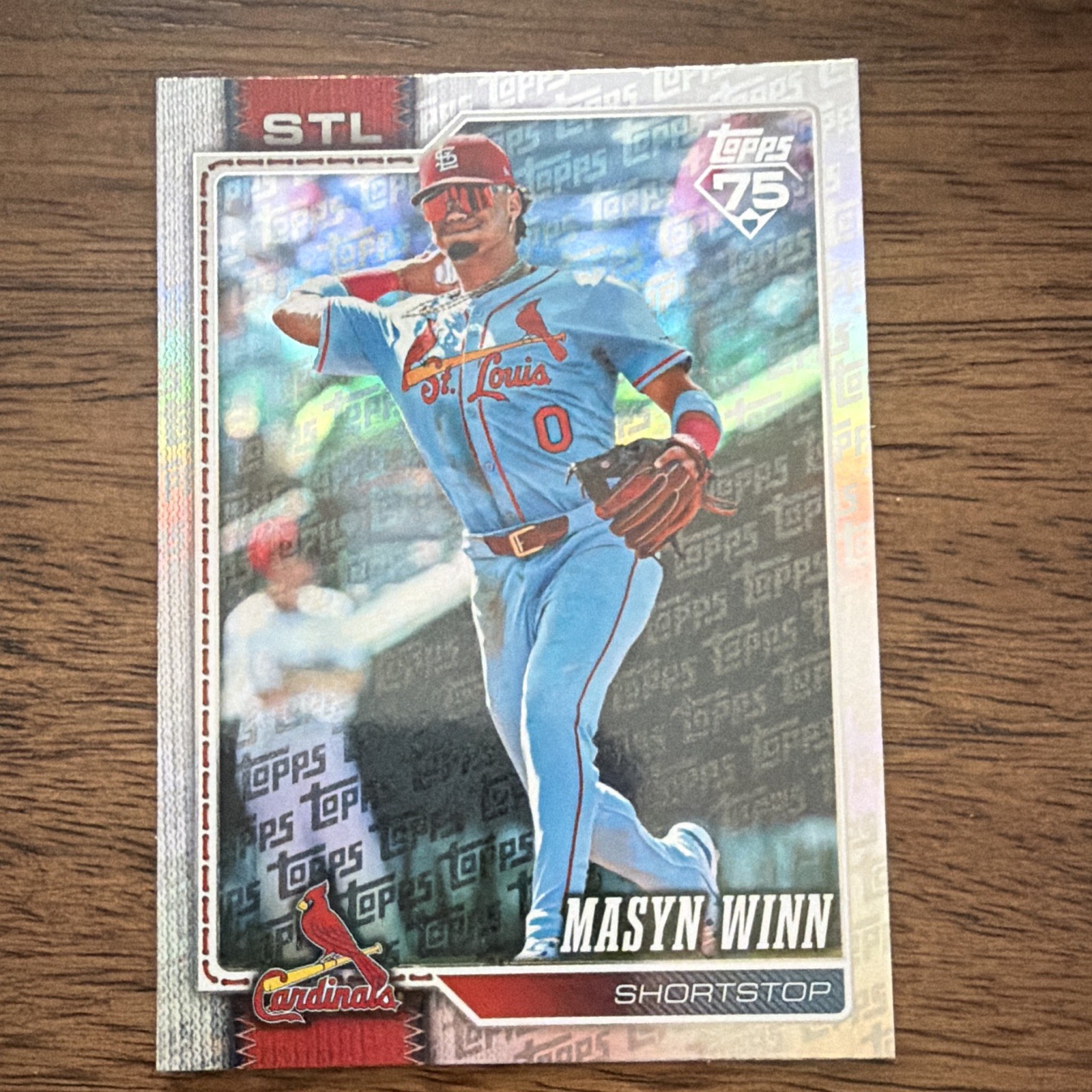 Topps 2026 Series Two Topps Masyn Winn #526 Cardinals Card