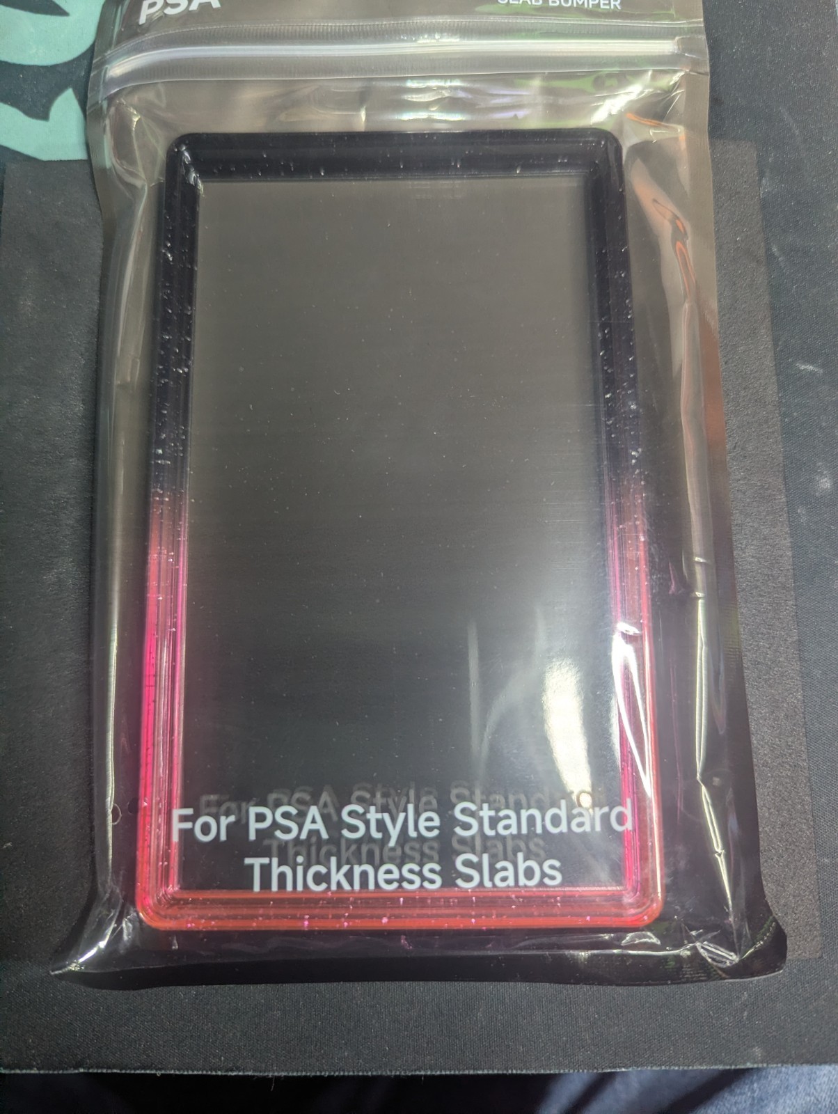 PSA Graded Card Guard Black/Pink