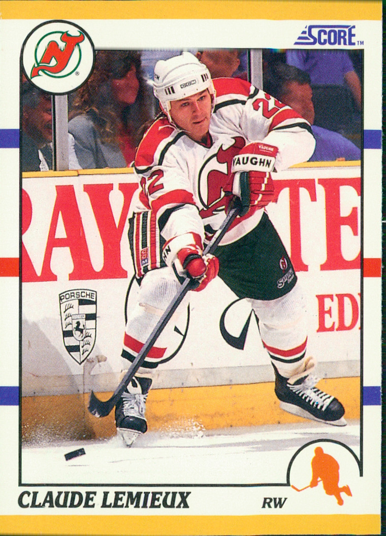 1990-91 Score Rookie & Traded – #9T Claude Lemieux