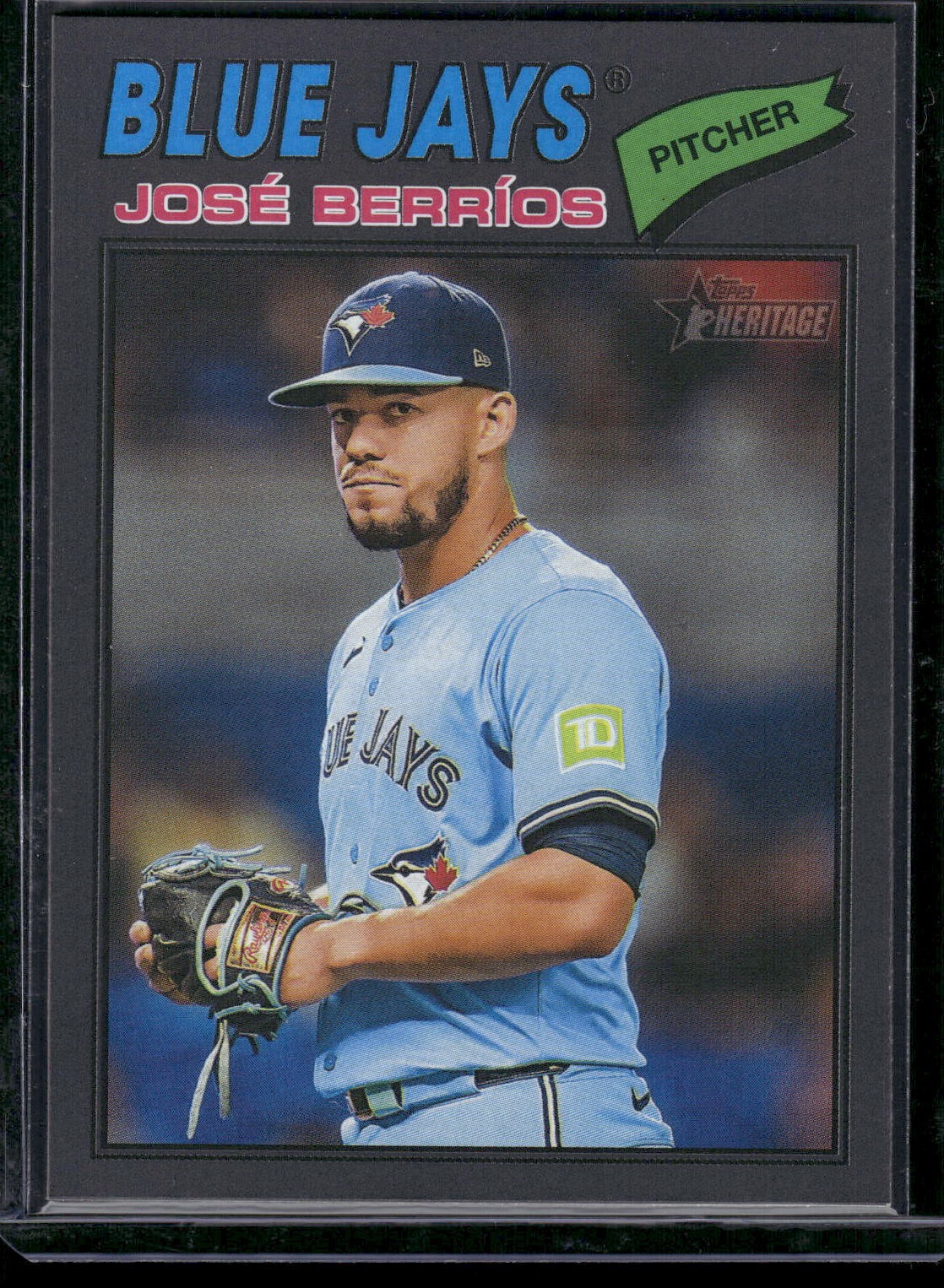 2026 Topps Heritage #56 José Berríos Dark Gray