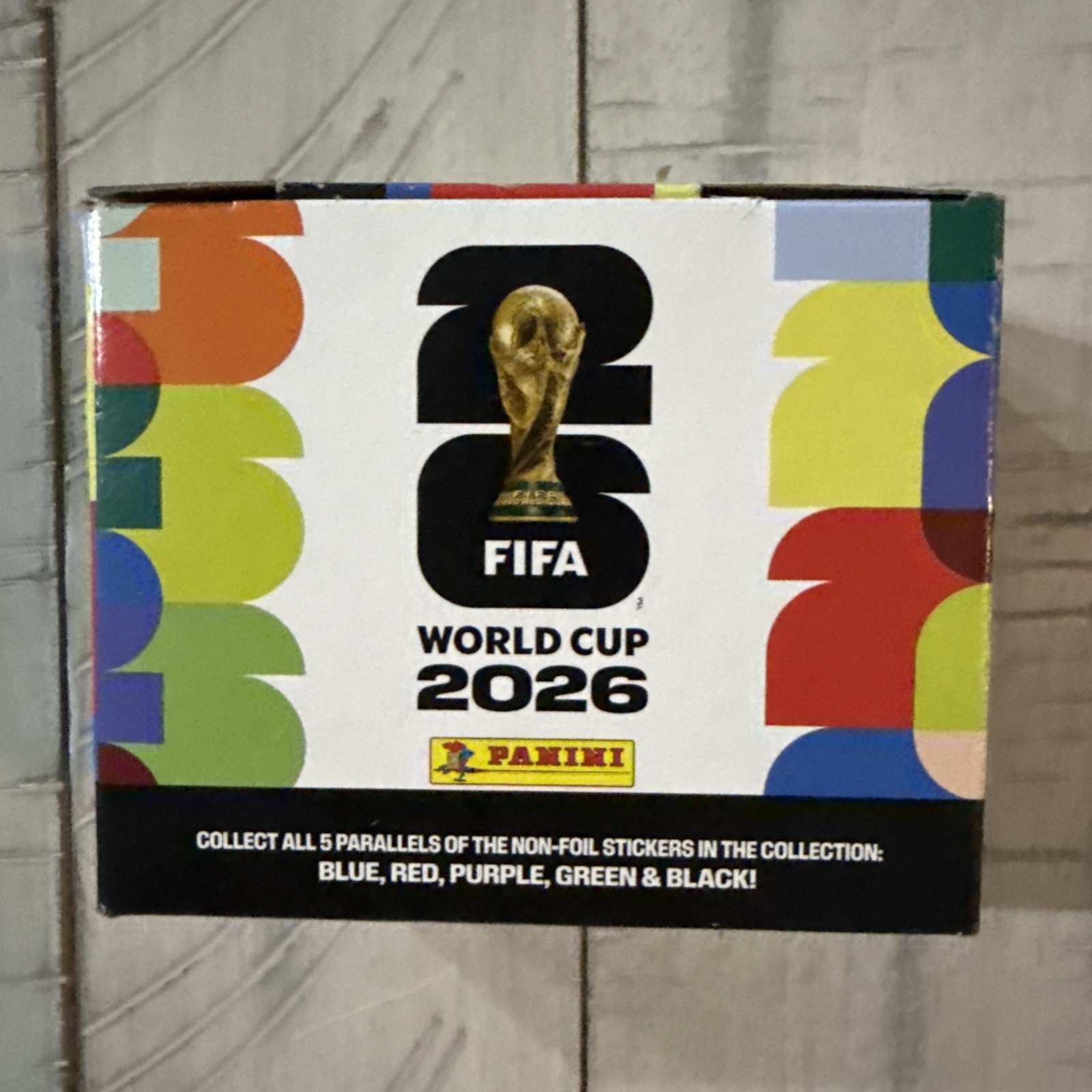 Panini 2026 FIFA World Cup Official Sticker Collection – BOX [25 Sticker Packs]