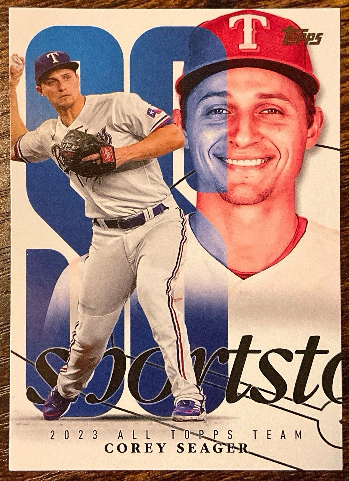 #1,093 2024 Topps 2023 All Topps Team Corey Seager ATT-5 Texas Rangers