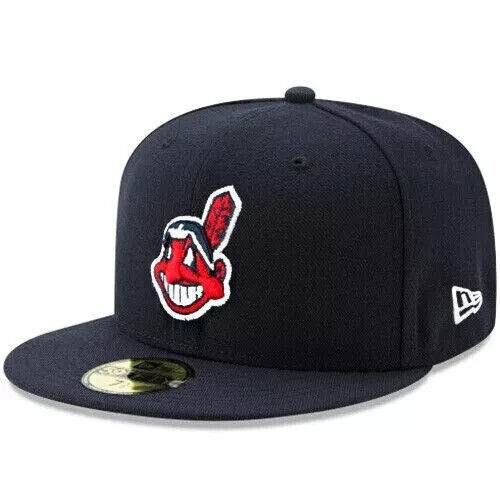 NEW Cleveland Indians CLE MLB Men’s 59FIFTY Fitted Cap – 5950 Hat