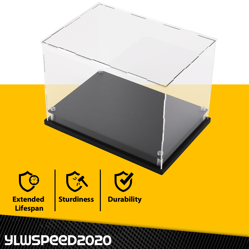 Box Glove Display Case Black Base Riser Stand for Full Size Boxing Glove Holder