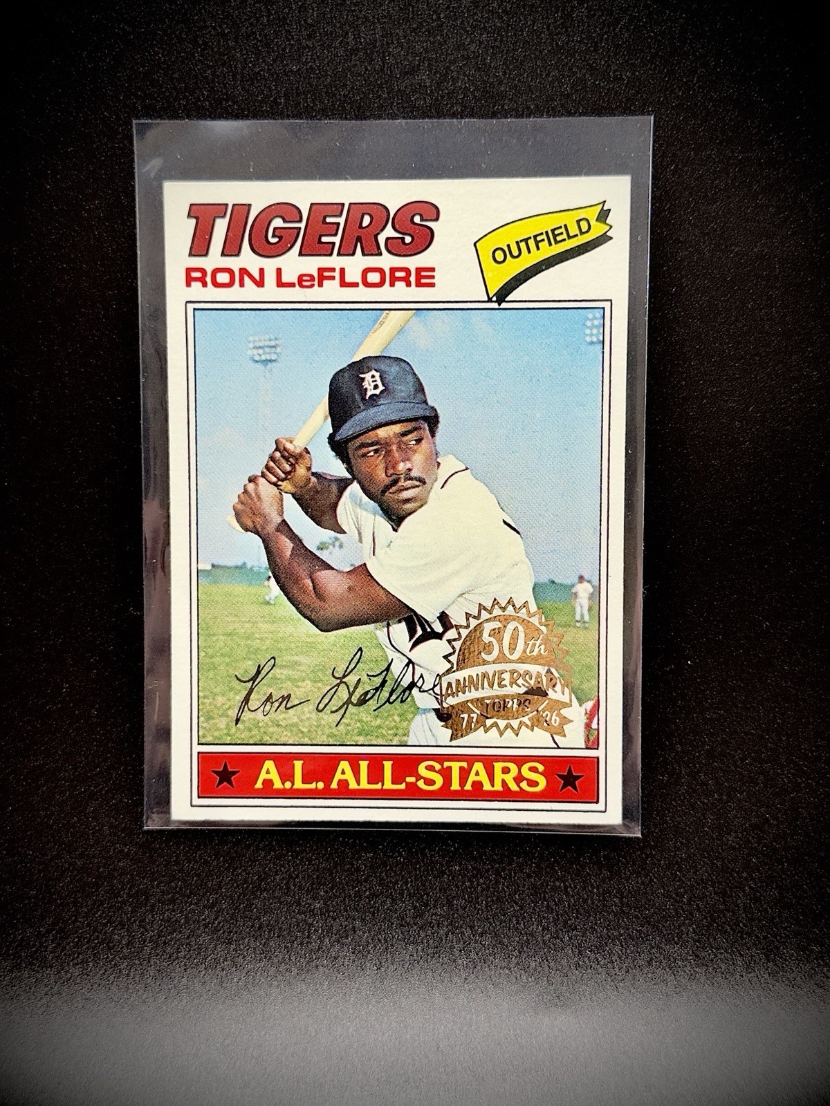 2026 Topps Heritage 1977 Buyback Ron LeFlore #240 A.L All-Stars Tigers