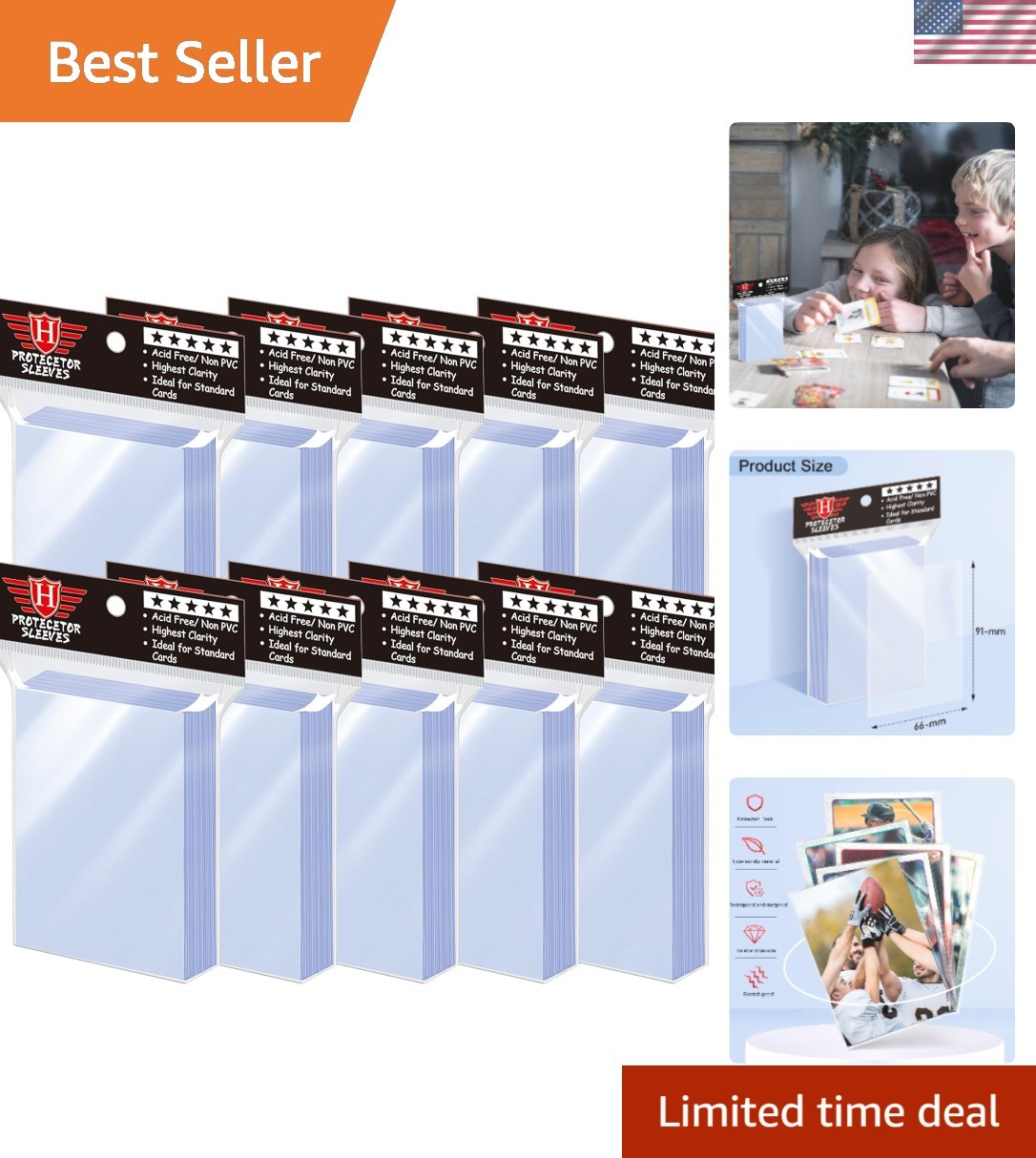 Durable 1000 Pcs Toploaders for Trading Cards – Ultimate Protection Solution