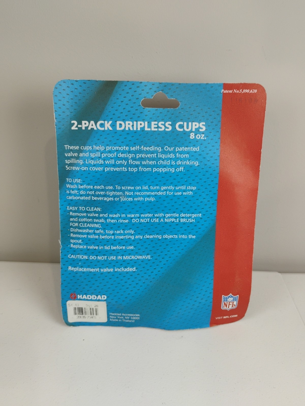 Washington REDSKINS 2 Pack Dripless Sippy Cups 8oz Baby Child Toddler COMANDERS