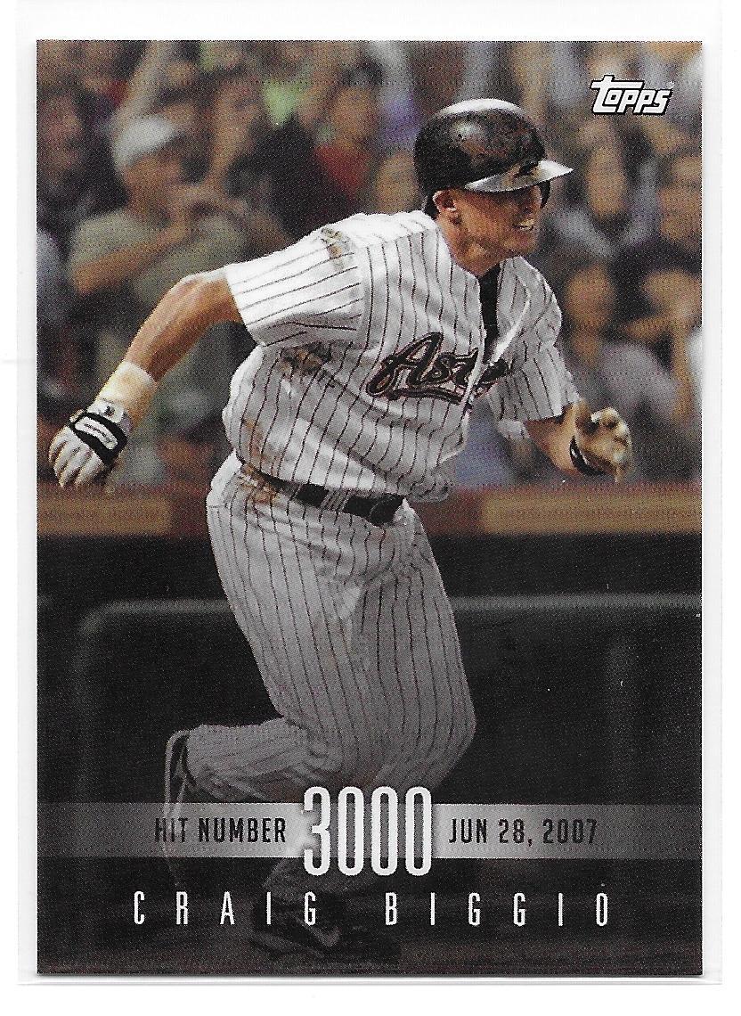 2017 Topps On-Demand Set 4 – Craig Biggio 3,000 Hit Club – Print Run: 1750
