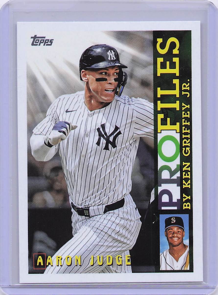 2026 Topps #TP-18 Aaron Judge Profiles