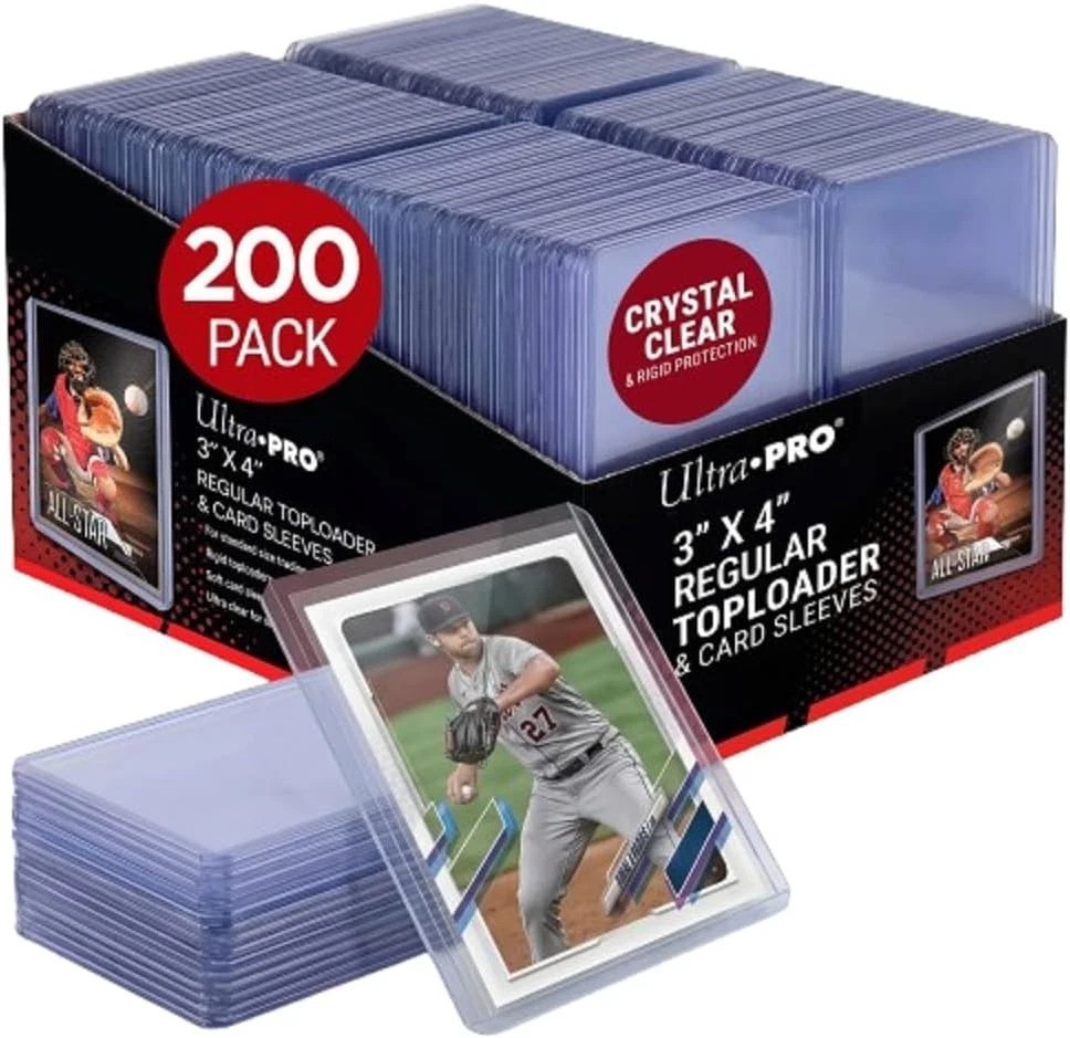 200 Transparent Trading Card Holders – Luxurious Protection for Collectibles