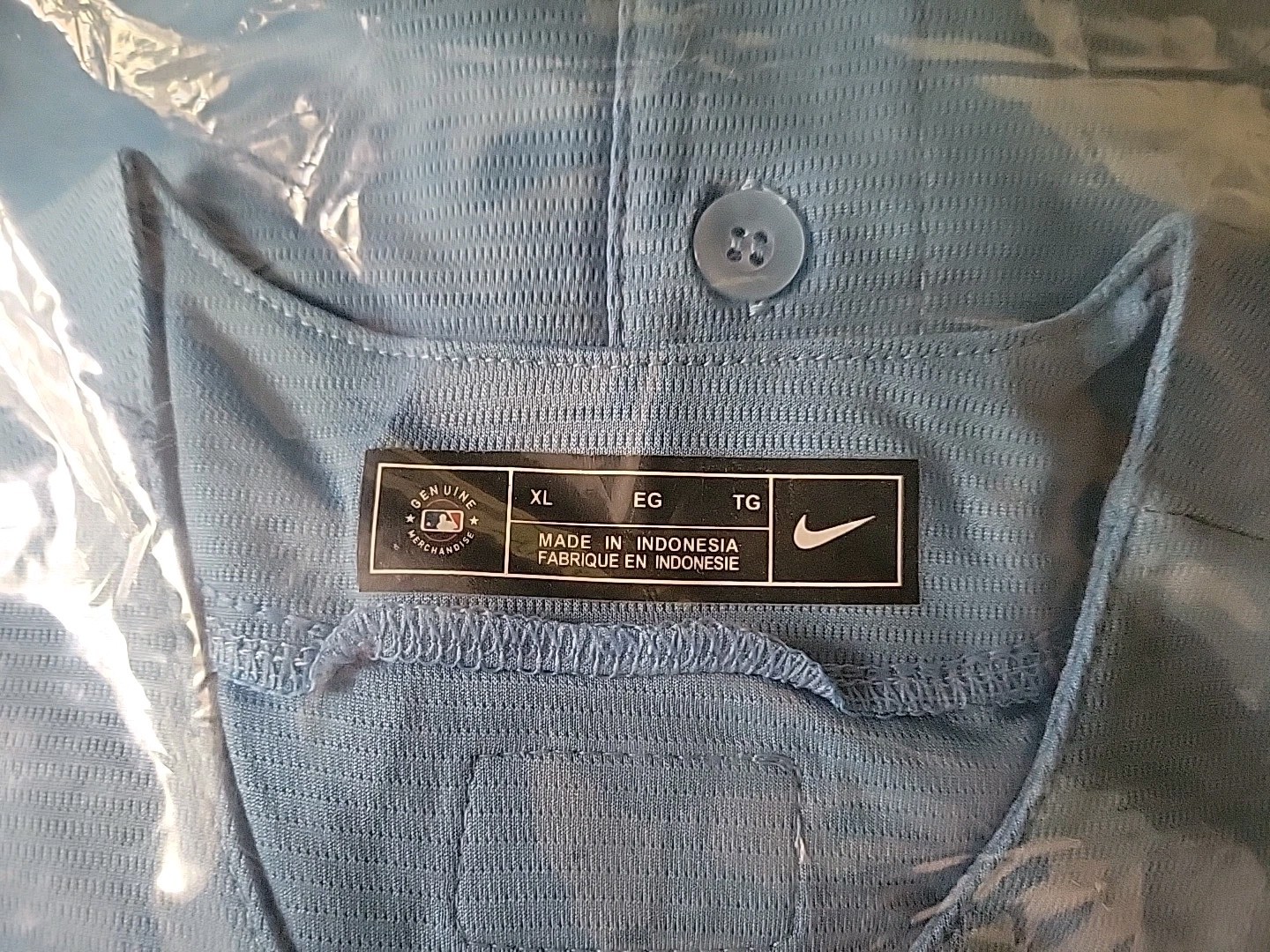 New! Bo Jackson Kansas City Royals Blue Baseball Jersey Adult Men’s XL