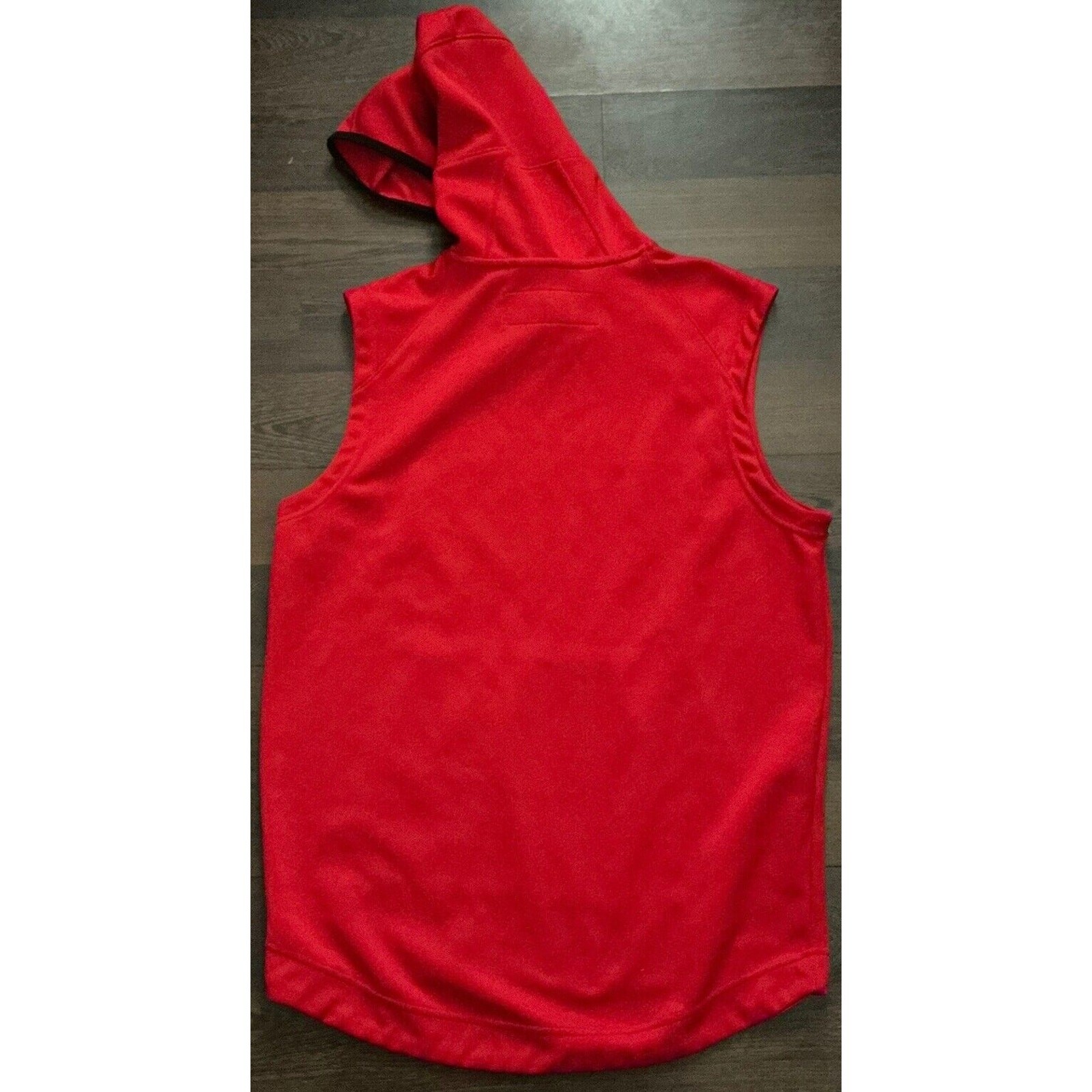 Nike NBA Washington Wizards Team Issue Warm Up Hooded Vest AV1495-657 Mens Sz M