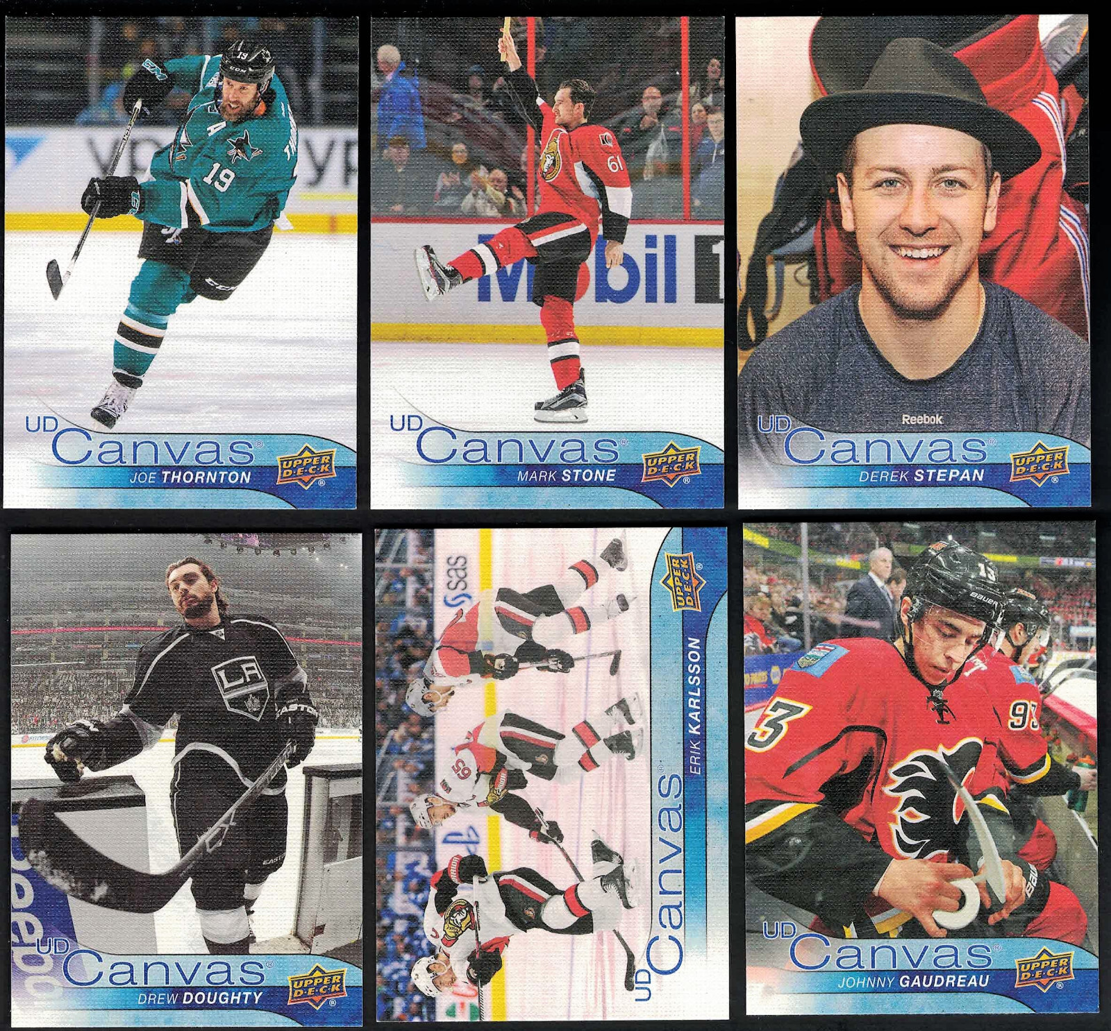 Upper Deck Canvas Hockey Cards – Various Years – You Pick