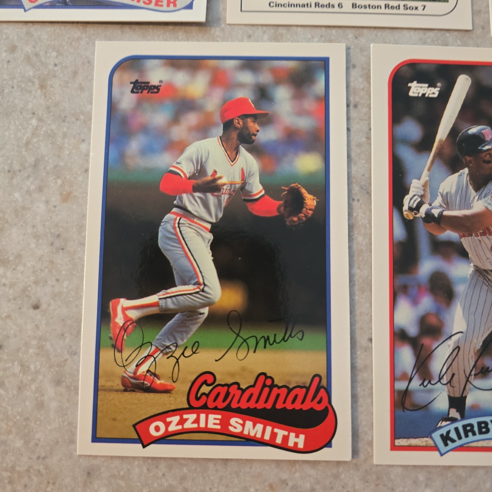 1989 Topps Talking Baseball Disk Singles Your Choice