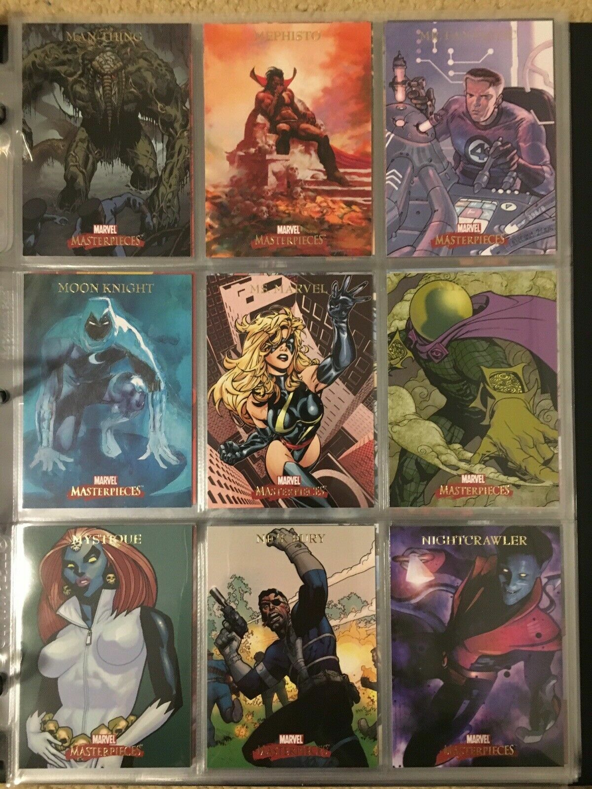 MARVEL MASTERPIECES (2007, Skybox) Base Cards Pick 1 From List