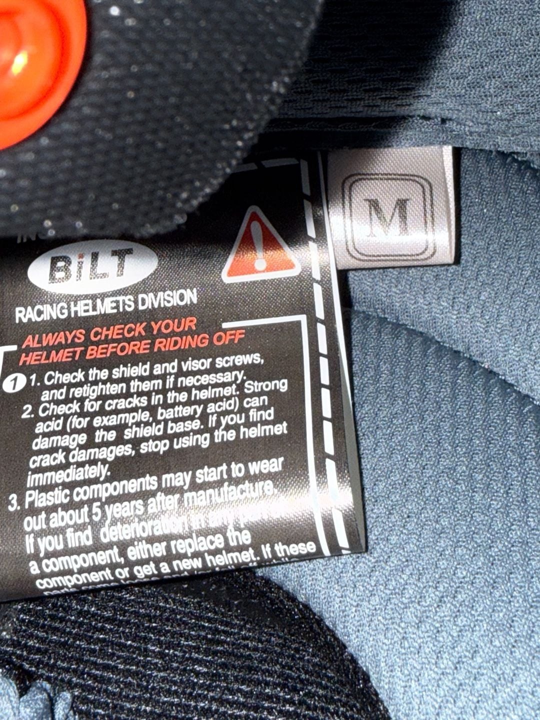 Bilt Full Face Motorcycle Helmet with Drop-Down Sun Visor Matte Black Size M(X)