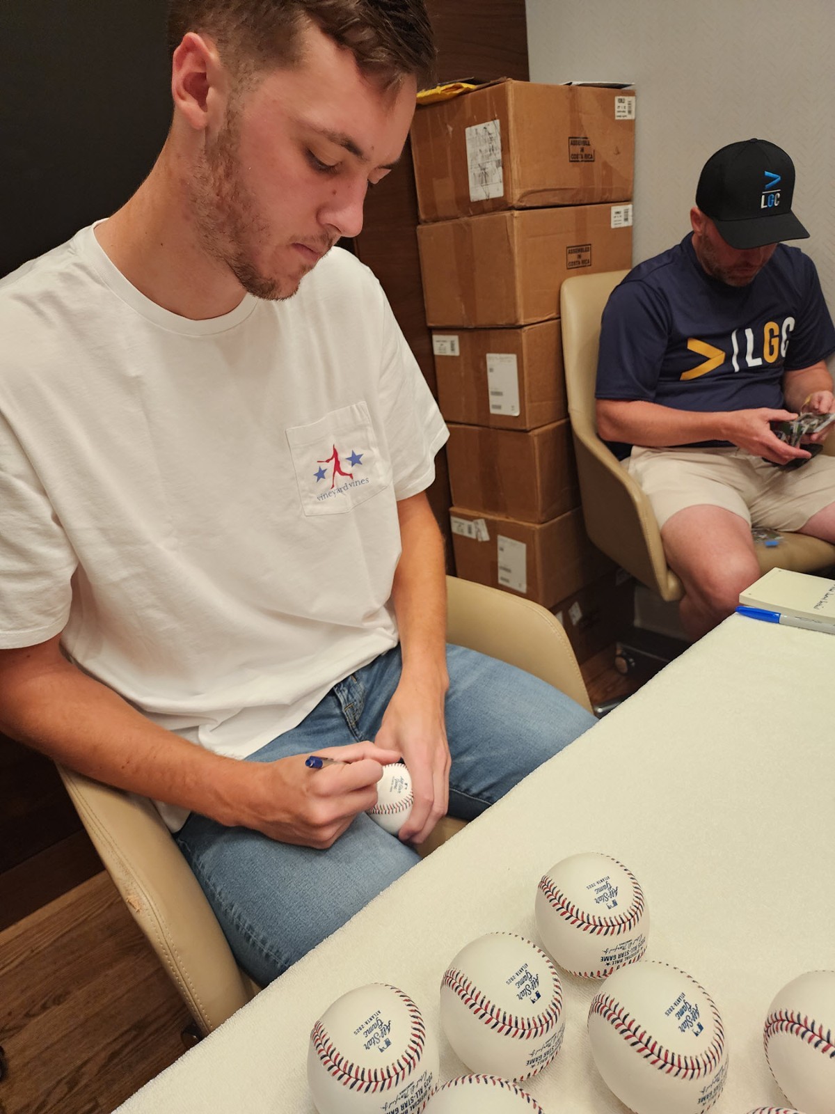Jacob Misiorowski Autographed 2025 All-Star Baseball Quickest AS Game Selection