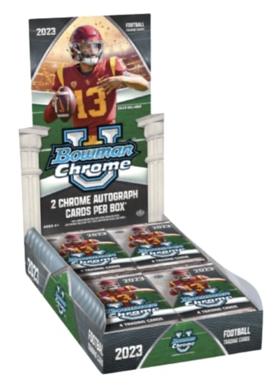 2023 Bowman University Chrome Football #1-200 You Pick & Complete Your Set!