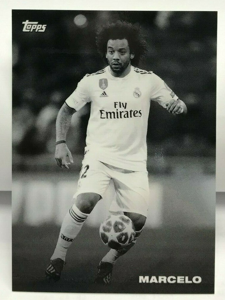 Marcelo 2019 Topps On Demand UEFA Champions League Black & White #6 – SP /348