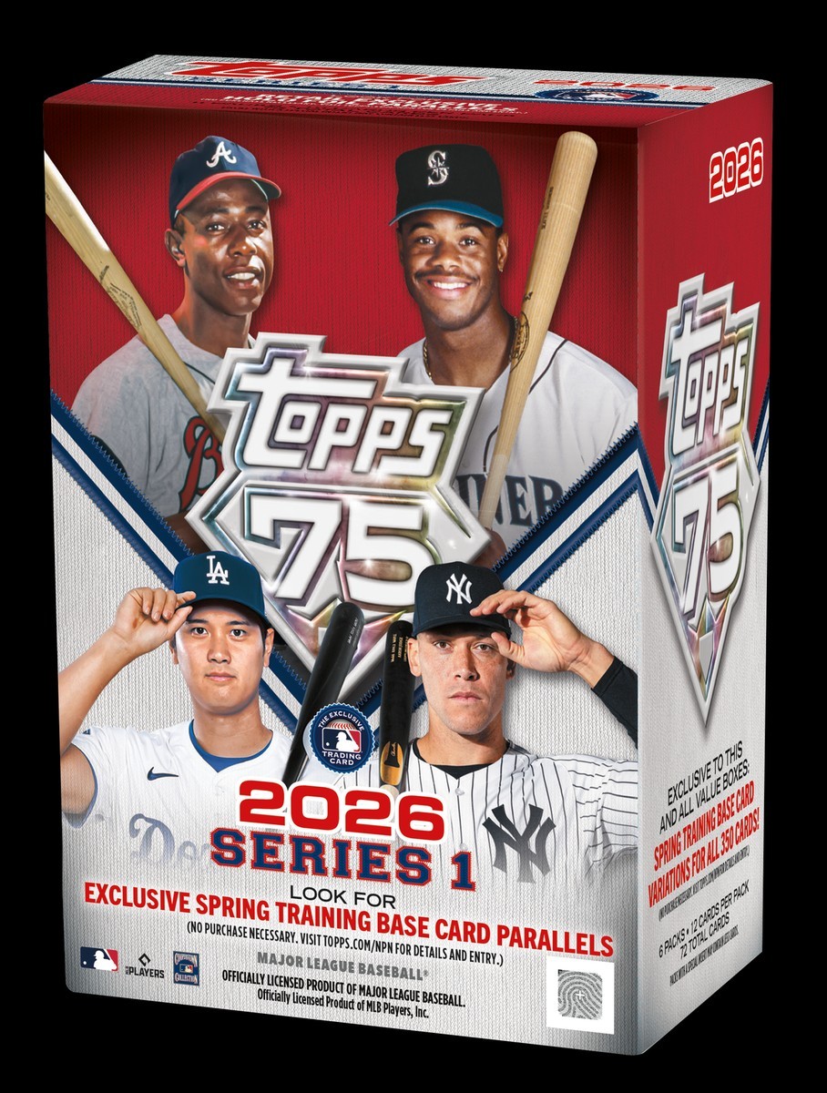 2026 Topps Series 1 One Blaster Box Factory Sealed Baseball MLB 6 Packs FT