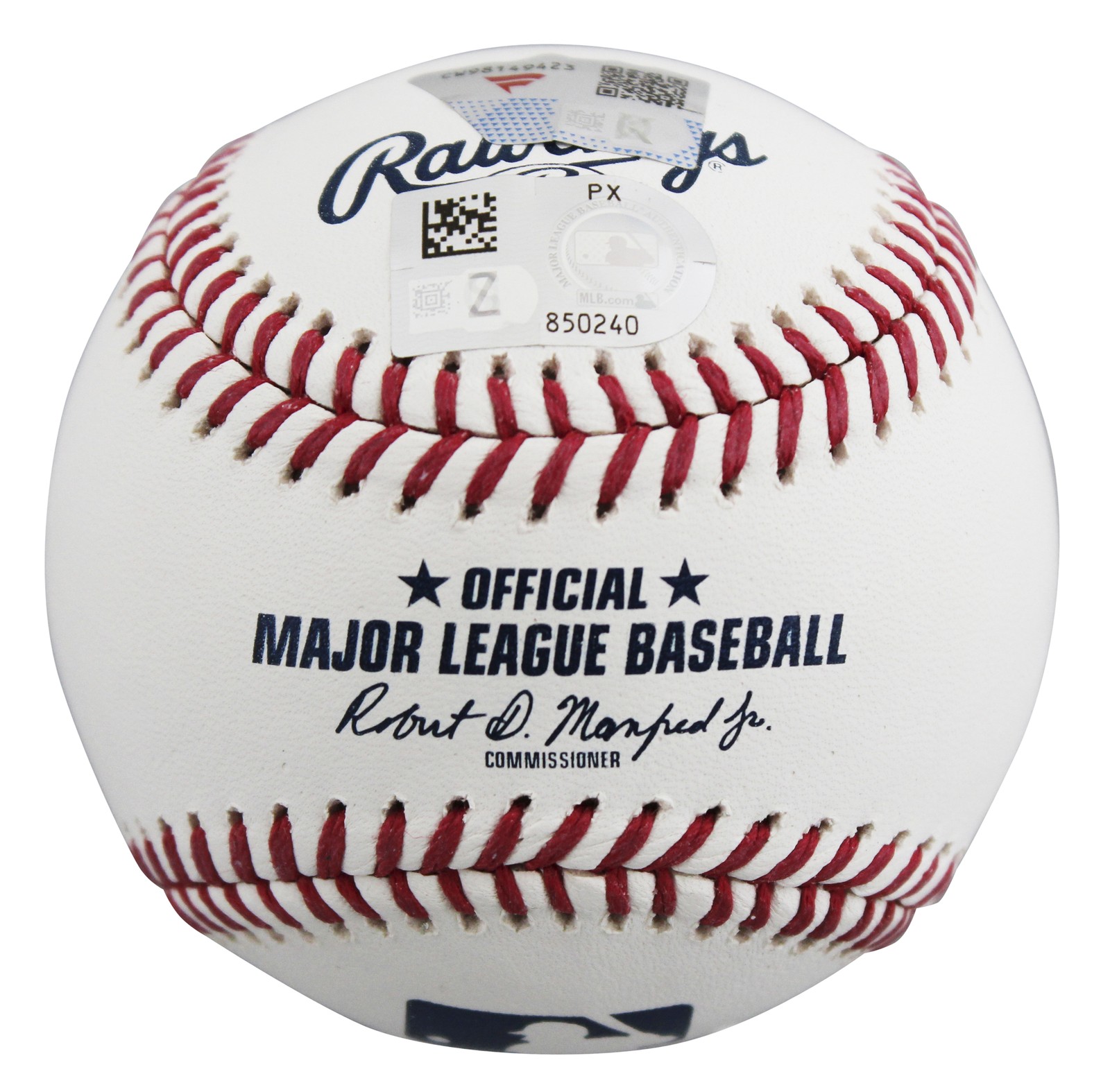 Dodgers Will Smith Authentic Signed Manfred OML Baseball Autographed Fanatics