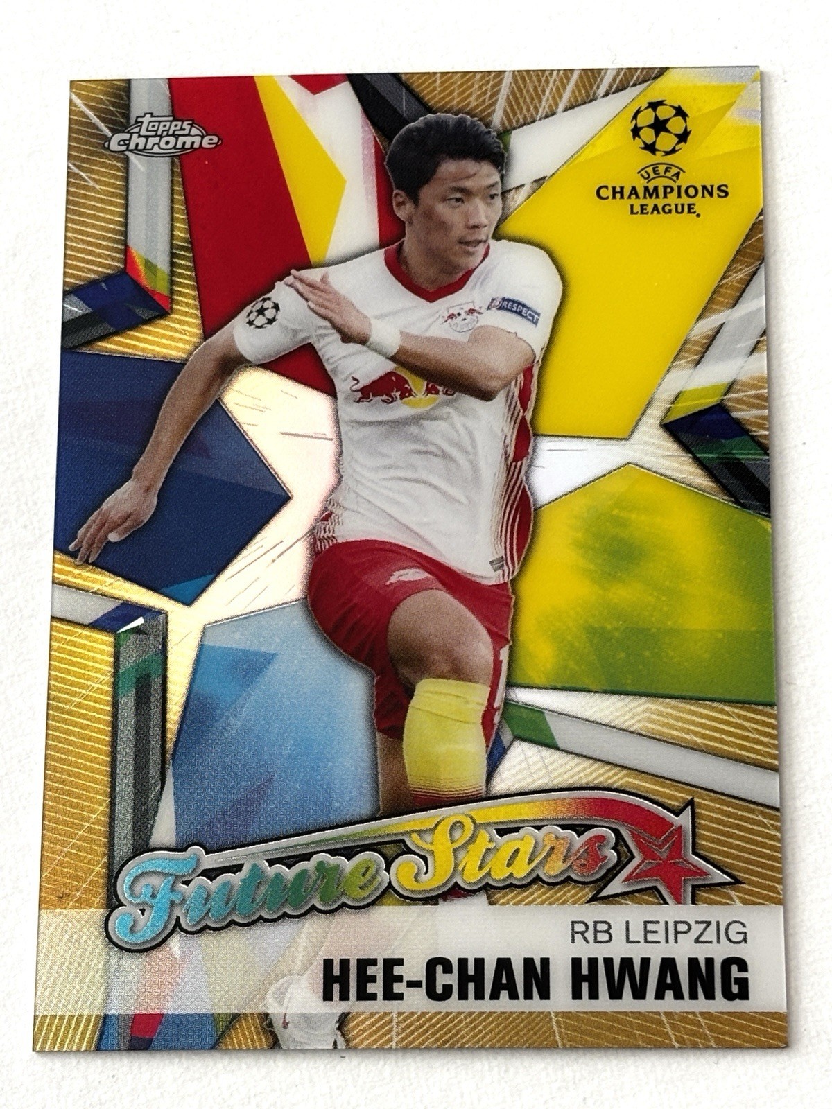 2021 Topps Chrome HEE CHAN HWANG Future Stars #FS-HH Gold /50