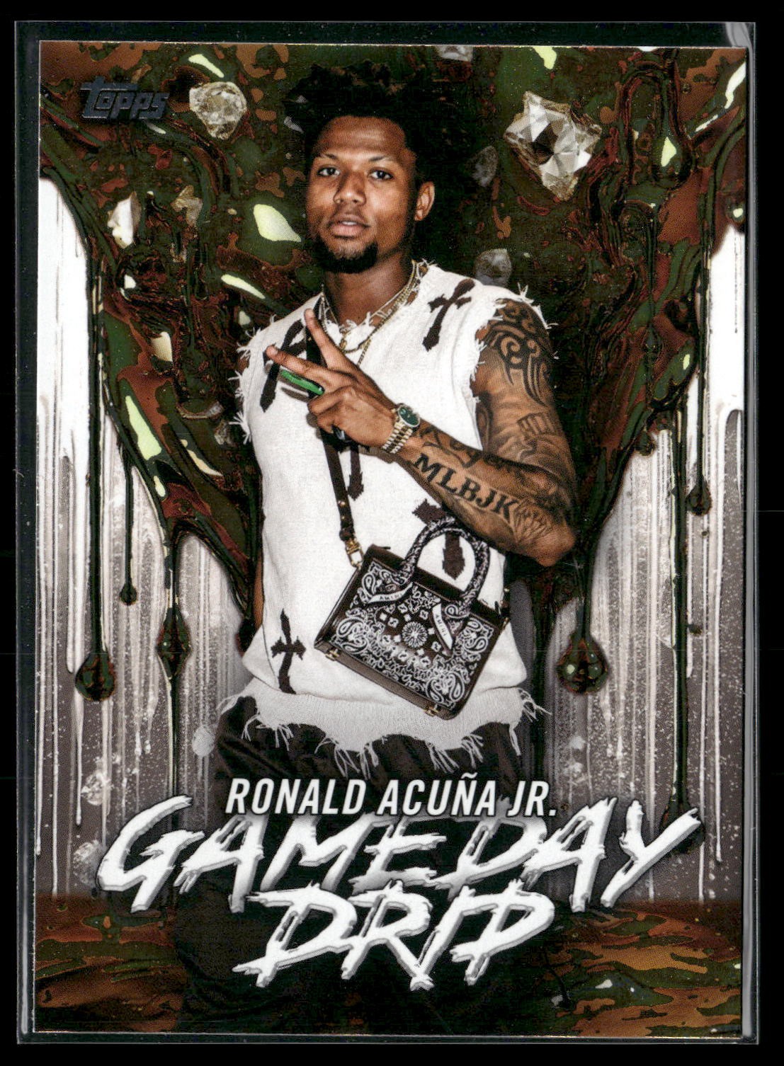 2026 Topps #GD-6 Ronald Acuna Jr. Gameday Drip