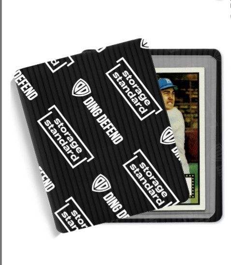 Ding Defend 110-Pack Trading Card Protector Shipping – 3.5 X 4.5 Inch Black