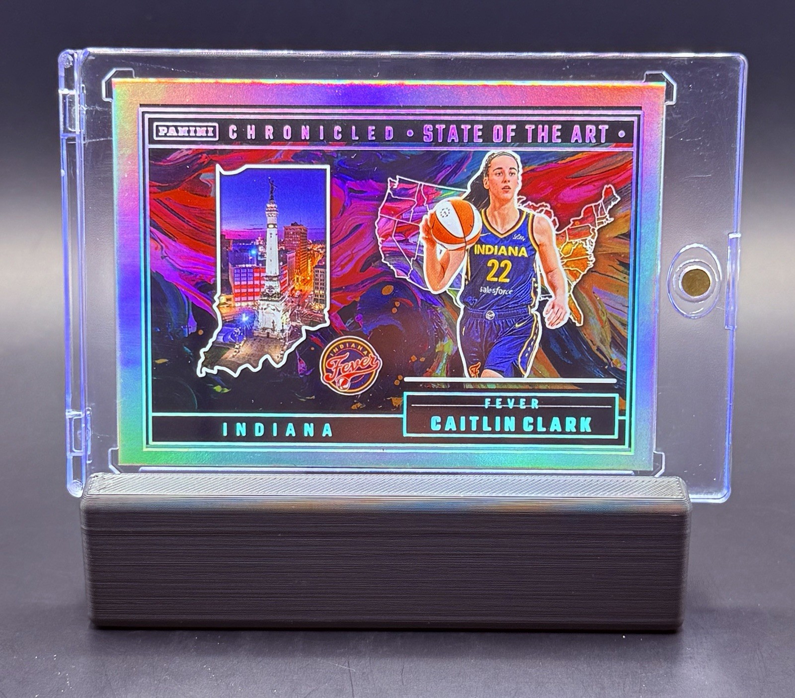 2025 Panini CAITLIN CLARK Chronicles State of the Art Holo🔥