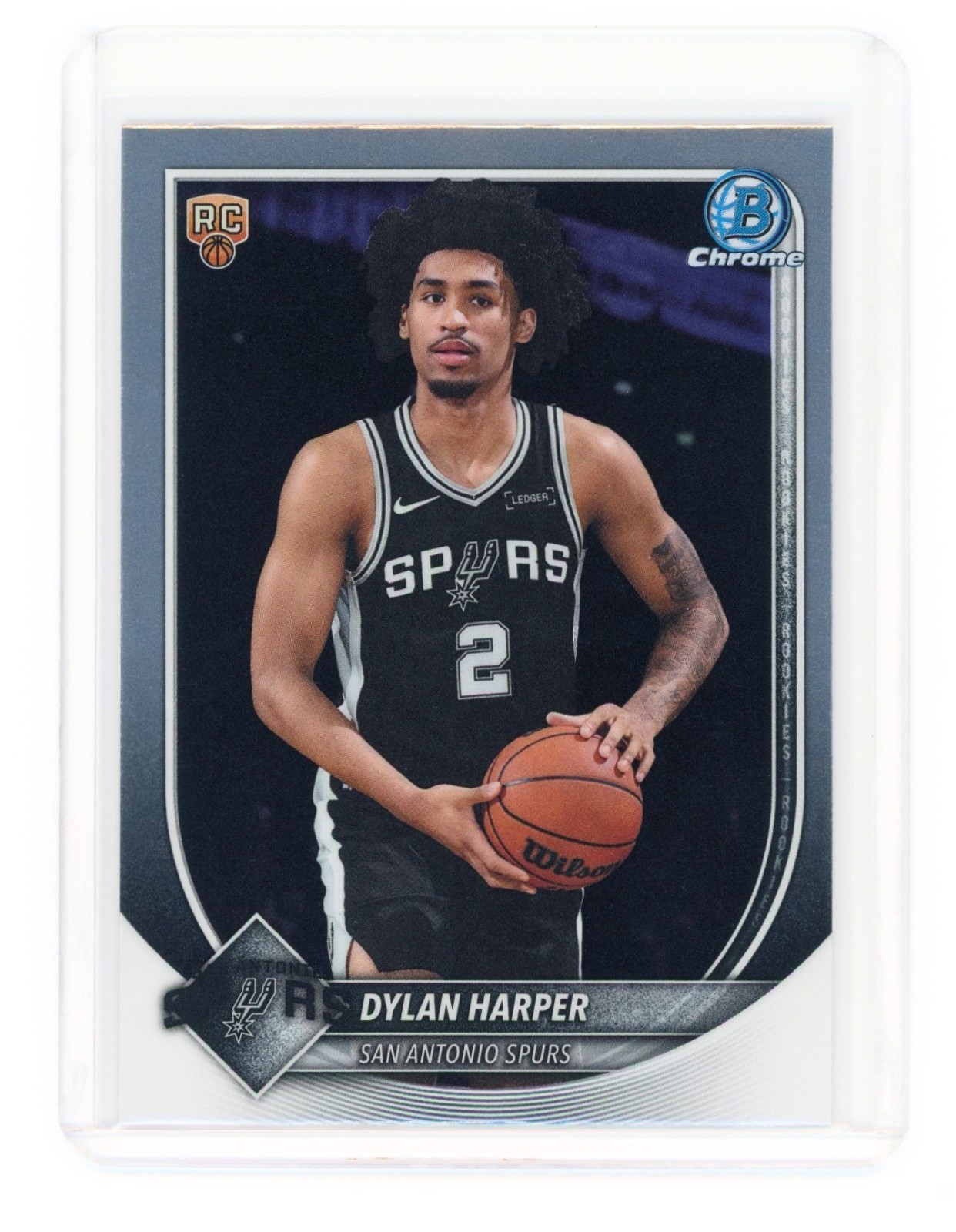 2025 BOWMAN CHROME VARIATION BASE ROOKIE #BCV-2 DYLAN HARPER (RC)