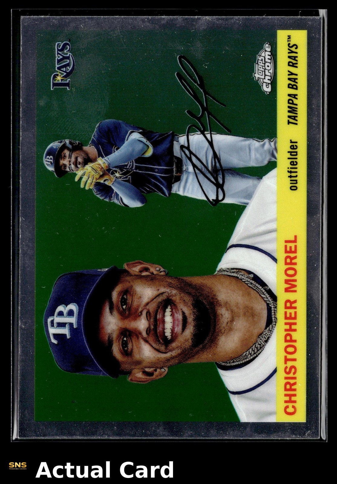 2025 Topps Chrome CHRISTOPHER MOREL #153 NM