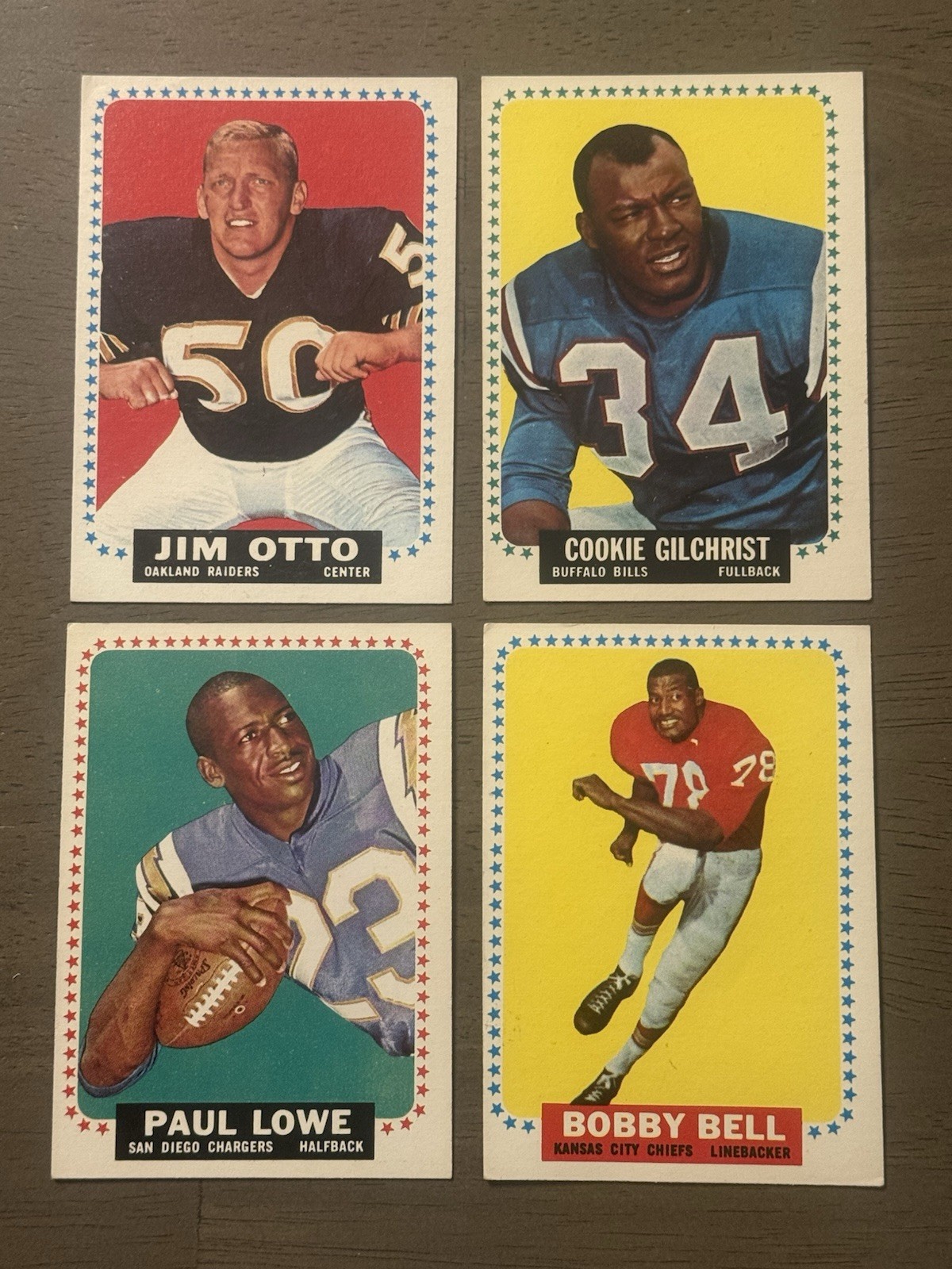 1964 TOPPS FOOTBALL #1-176 EX/EXNM COMPLETE YOUR SET FREE SHIPPING