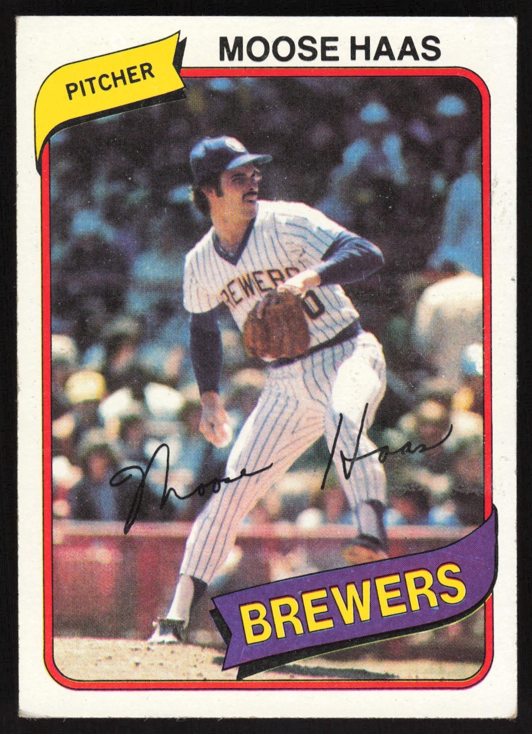 1980 TOPPS BASEBALL YOU PICK CARD 4 YOUR SET ACTUAL CARD SCAN #181-360