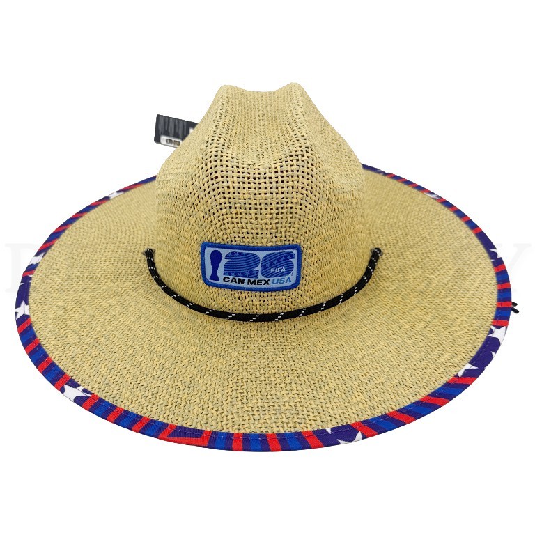 FIFA World Cup 2026 Can Mex USA Official Licensed Straw Hat