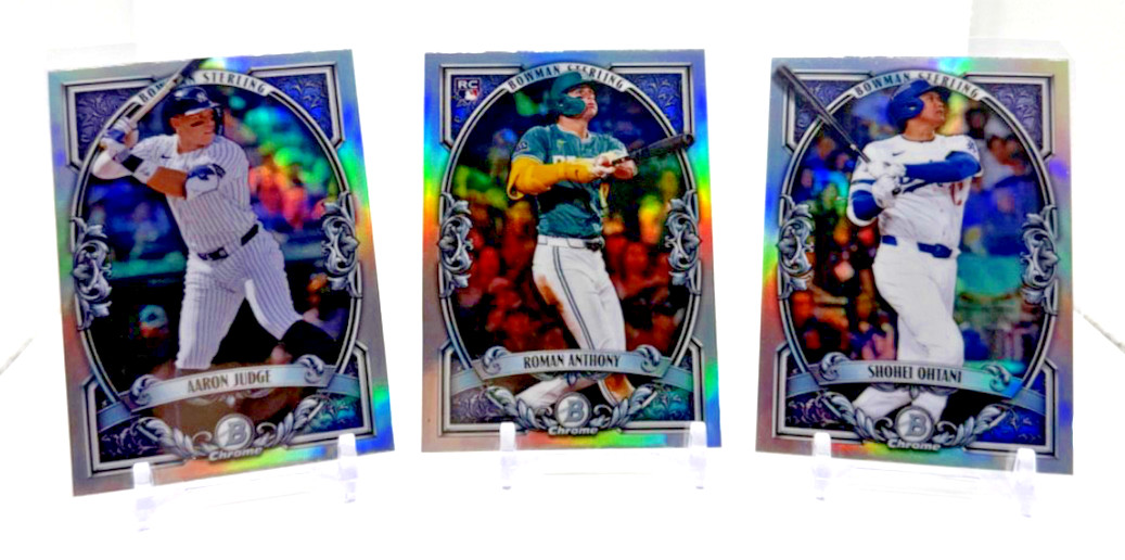 2026 Bowman Baseball BOWMAN STERLING REFRACTOR Insert YOU PICK
