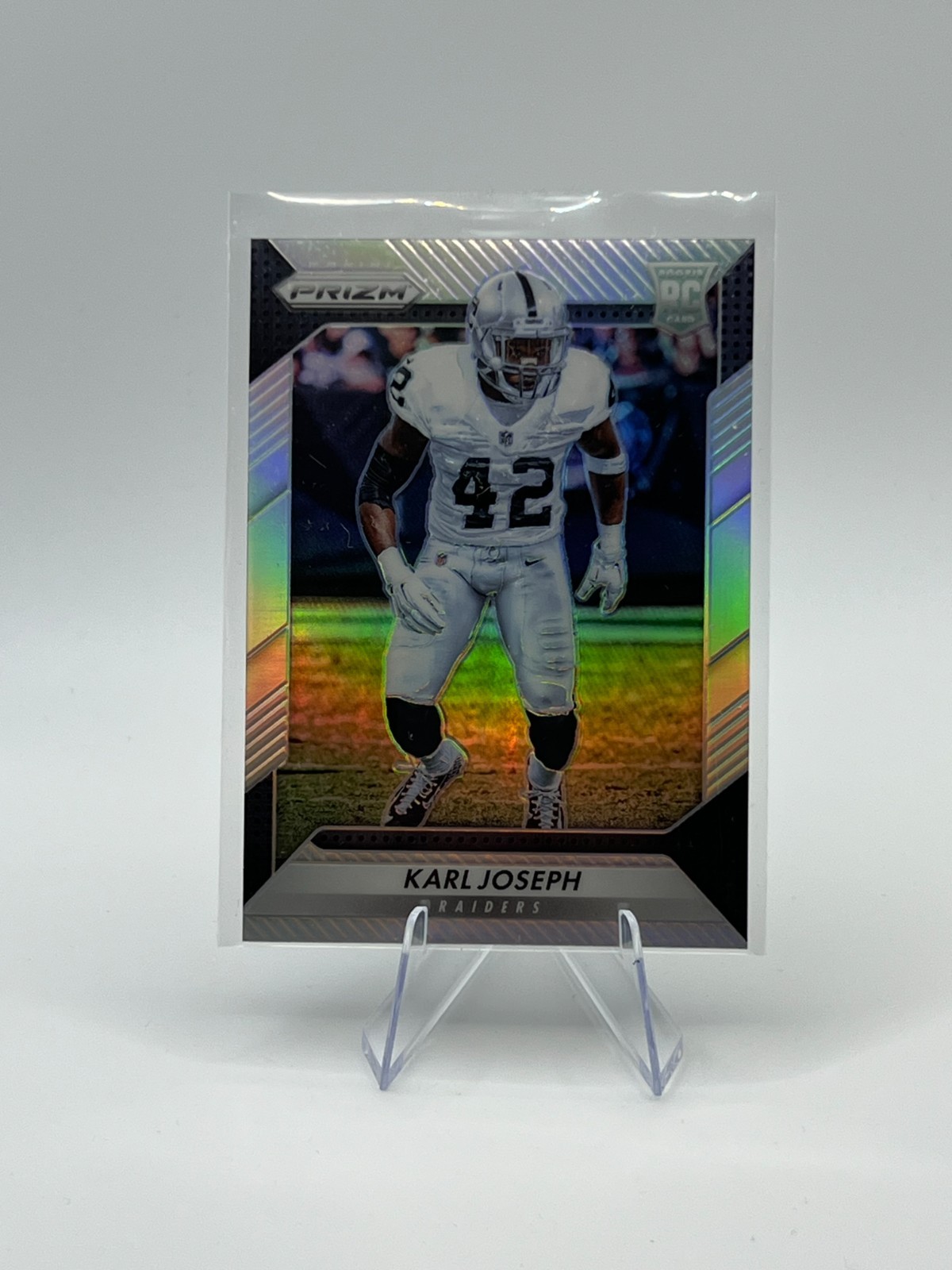 Karl Joseph 2016 Panini Prizm #253 Rookie Card RC Silver Prizm Raiders