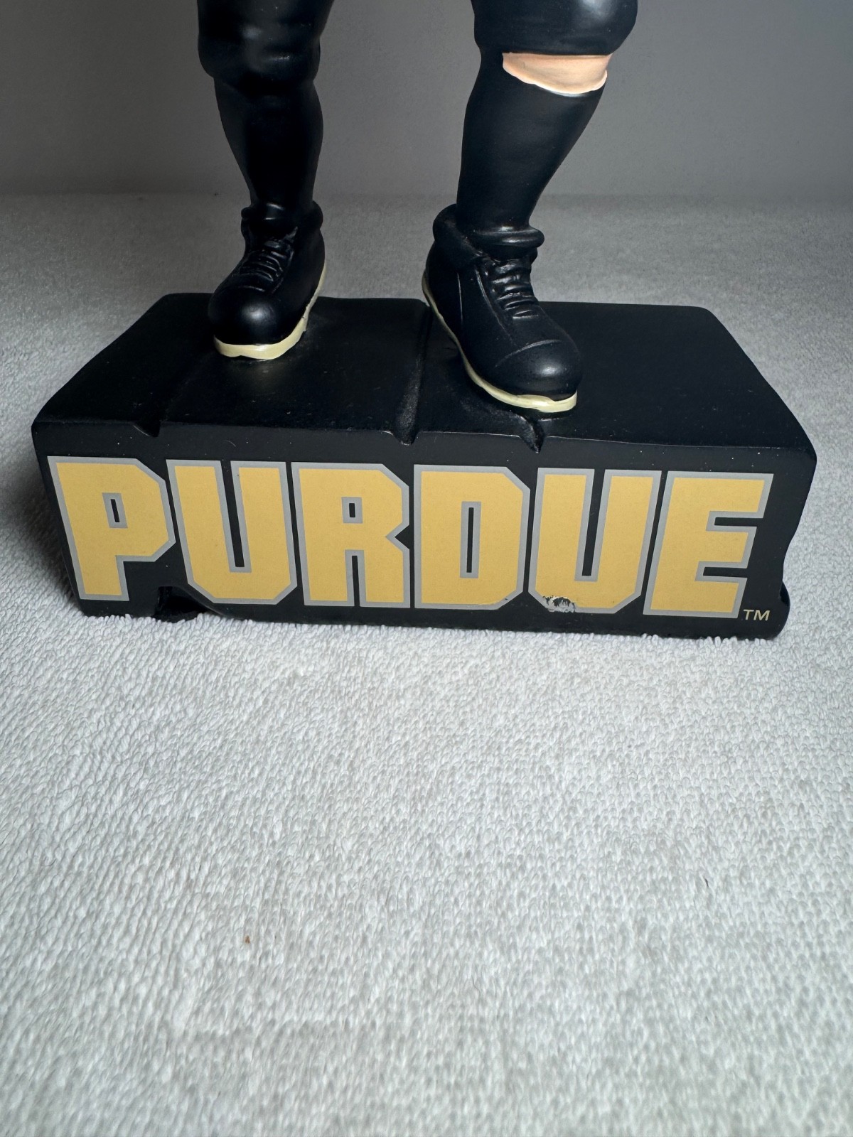 Purdue University Boilermakers Ceramic Resin Statue Mascot Purdue Pete Rare 12″