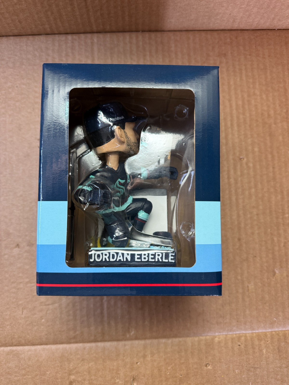 Seattle Kraken Bobblehead Jordan Eberle #7. New In Box