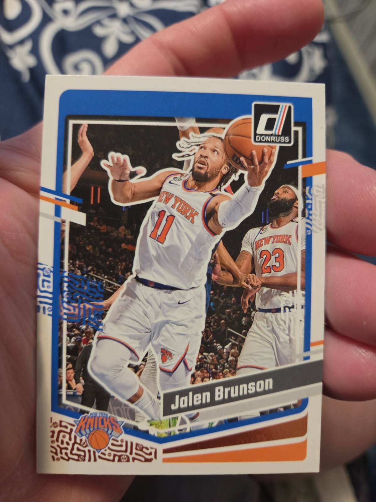 2023-24 Panini Donruss Jalen Brunson #189 New York Knicks