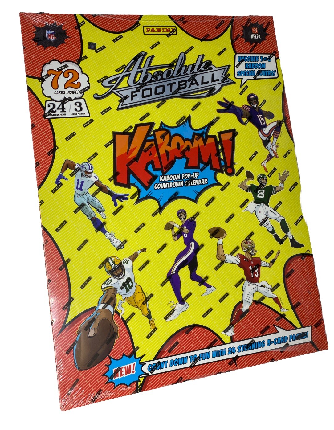 2024 Panini Absolute KABOOM! Advent Countdown Football Calendar Factory Sealed