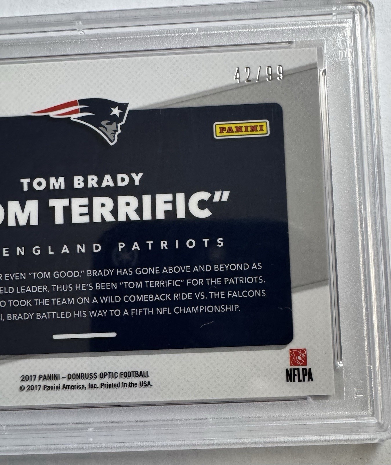 Tom Brady psa