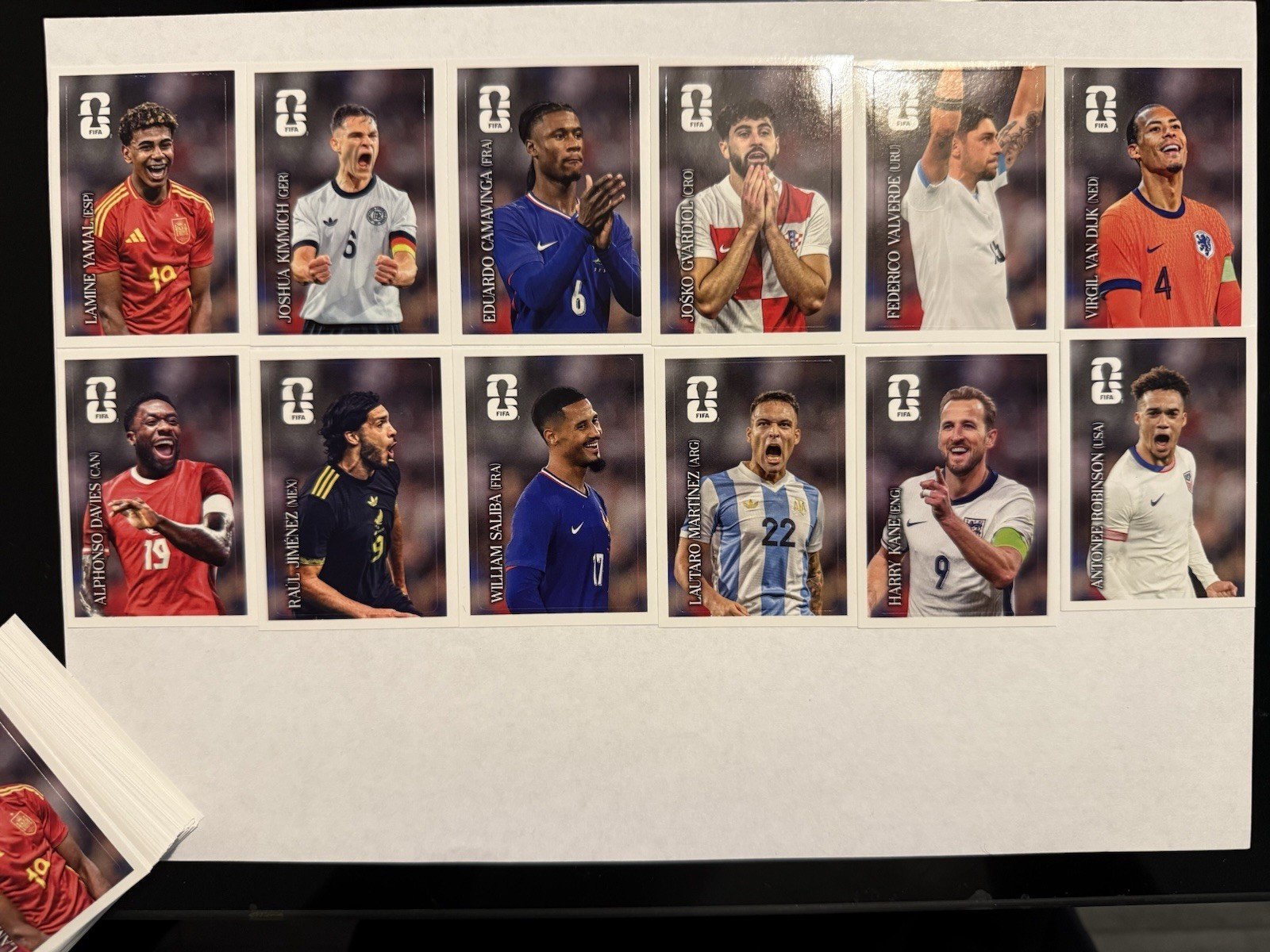 FIFA World Cup 2026 Panini Coca-Cola Full Set Of 12 Stickers CC1-CC12 NEW!