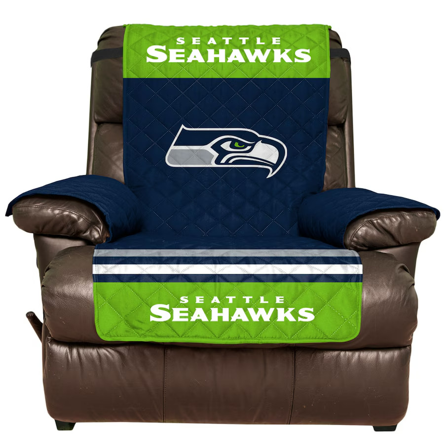 Seattle Seahawks NFL Reversible Recliner Protector