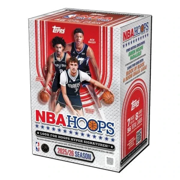 2025/26 Topps NBA Hoops Basketball Blaster Box