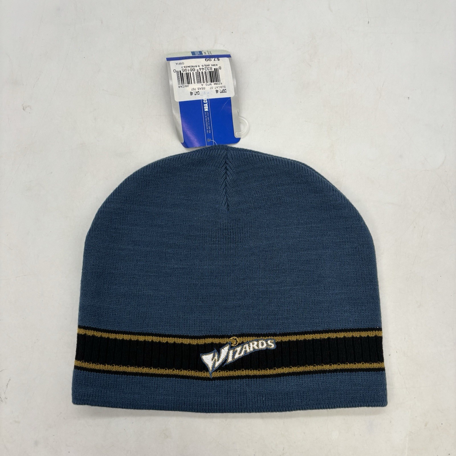 Washington Wizards Beanie Hat Cap NBA Basketball 90s Winter Knit OSFA NEW