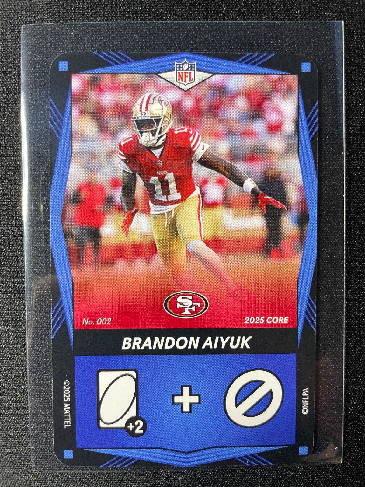 2025 NFL Uno Elite Base Set BLUE You Pick Free Shipping!!!