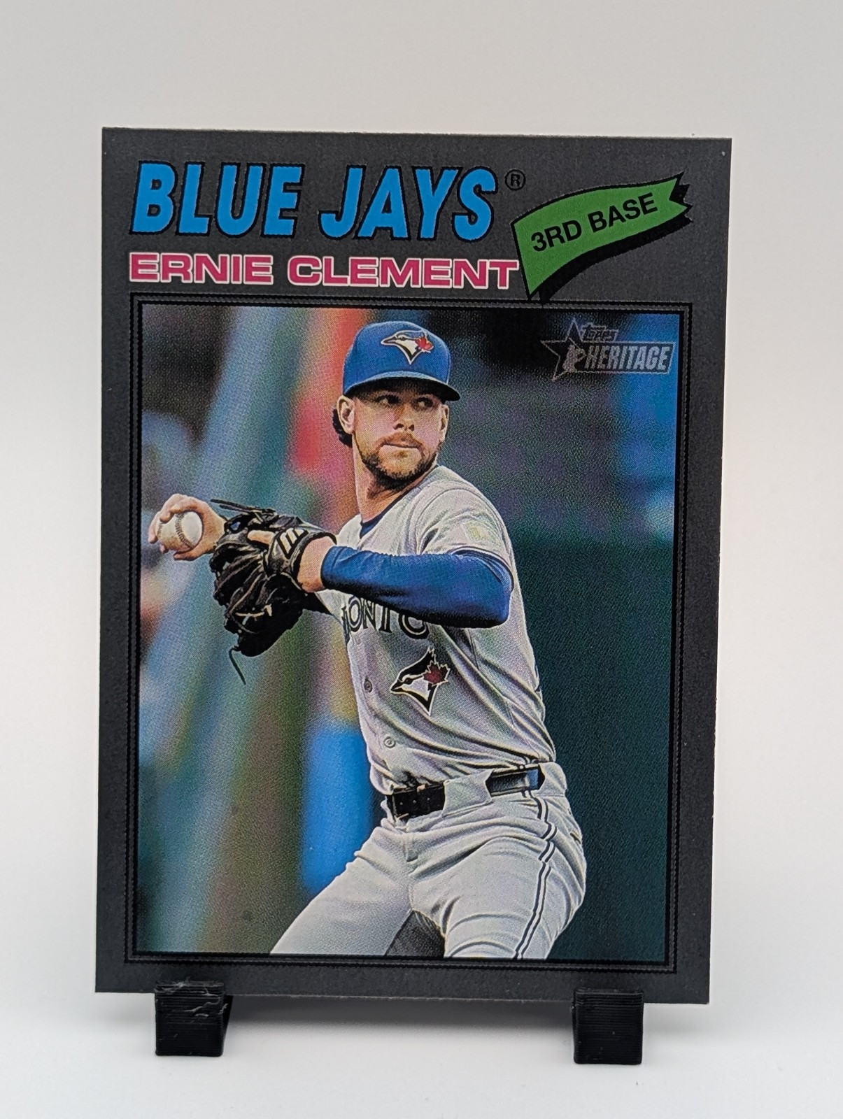 2026 Topps Heritage #21 Ernie Clement Dark Gray