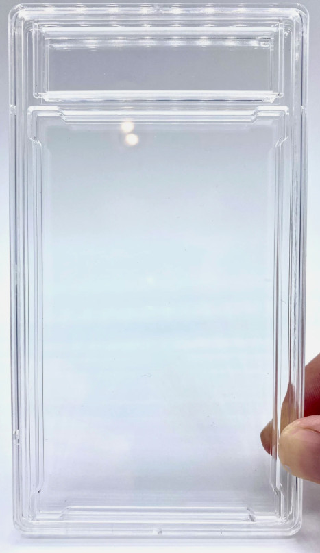 Empty Booster Pack Slab for Grading & Protection of Sealed Sports Trading Cards