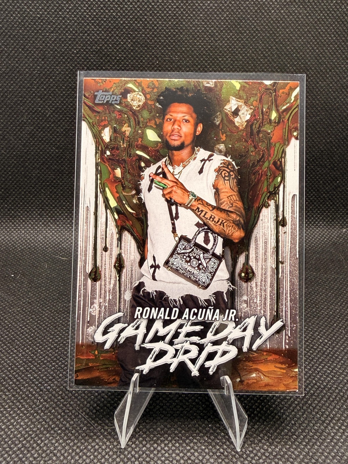 2026 Topps #GD-6 Ronald Acuna Jr. Gameday Drip