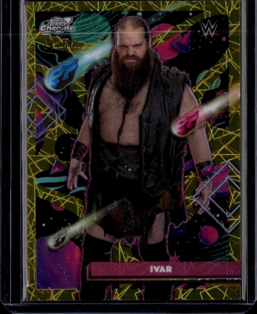 2026 Topps Chrome Cosmic #78 Ivar Gold Interstellar Refractor #/50